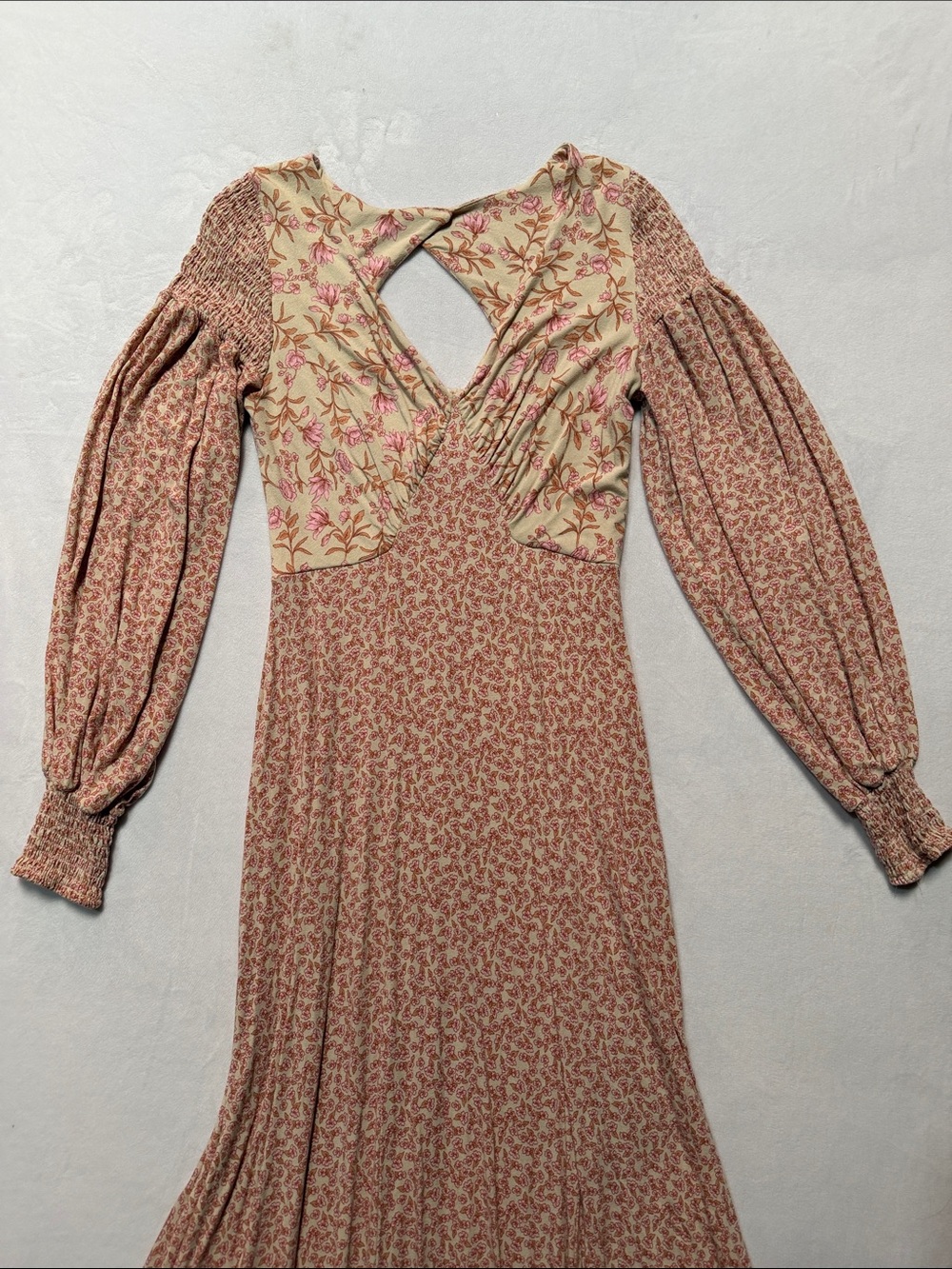 Free People Love Story pink maxi dress garden party - Picture 4 of 11